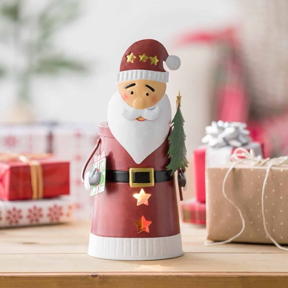 Scentsy Christmas Claus Warmer Retired Holiday Santa Home Decor New in Box